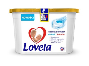 Lovela Kapsułki do prania ubranek niemowlęcych i d