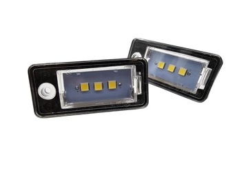 LED OŚWIETLENIE PODŚWIETLENIE TABLICY AUDI A6 C6 A4 B6 A4 B7 A5 A8 D3 D4 Q7