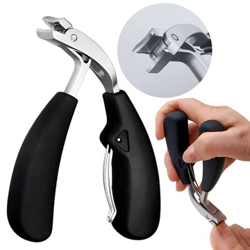 CĘGI OBCINACZKA OBCINACZ SZEROKI WYGIĘTY DLA SENIORA DO PAZNOKCI PEDICURE