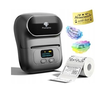 Термопринтер этикеток Phomemo M110 с Bluetooth, Android IOS