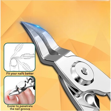 Щипцы для стрижки вросших толстых ногтей на ногах.