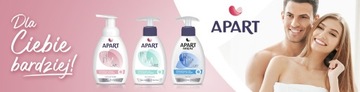 Мужской гель для душа Apart 3в1, женский гель для душа Mix Set 6х500мл