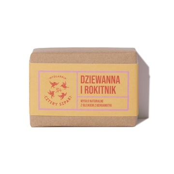 Cztery Szpaki, mydło DZIEWANNA I ROKITNIK, 110 g