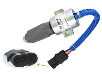 CEWKA GASZENIA SOLENOID JCB JS200 JS220 JS260