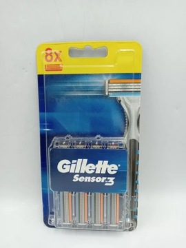 WKŁADY DO MASZYNKI GILLETTE SENSOR3 8 SZTUK