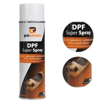CZYSZCZENIE DPF REGENERACJA FILTRA BEZ DEMONTAŻU DPF Super Spray JETCHEM