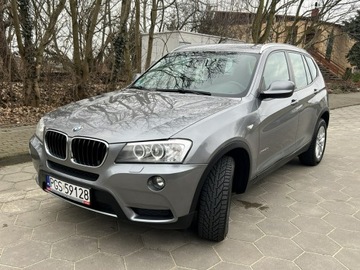 BMW X3 F25 SUV 2.0 20d 184KM 2013 BMW X3 xDrive Automat Navi LED Klimatronic, zdjęcie 2