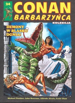 CONAN BARBARZYŃCA 24 - DEMONY W BLASKU OGNIA