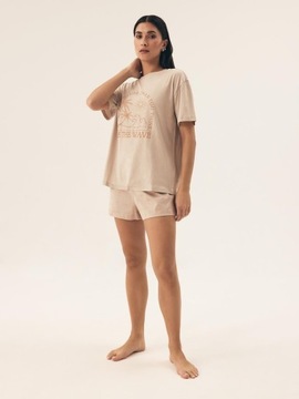 Piżama Henderson Ladies 42672 Nules Kr/R S-2Xl S nude