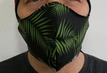 Maska Maseczka na twarz bawełna ochrona Kropeczka