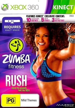 Датчик движения Kinect Xbox 360 + игровой набор Zumba