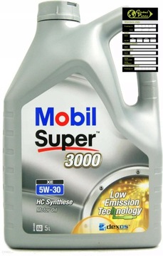 MOBIL OLEJ SILNIKOWY MOBIL SUPER 3000 XE 5W30 5L