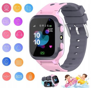ZEGAREK SMARTWATCH DLA DZIECI GPS PODSŁUCH TELEFON