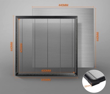 Лазерная защитная пластина для SCULPFUN 440×440 мм PL