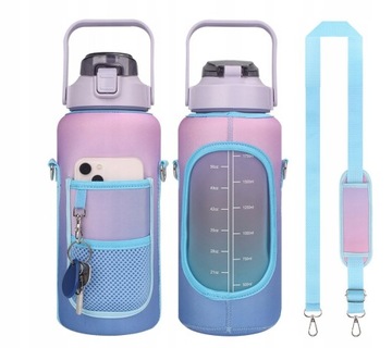 Bidon Water Jug 2000 ml czarny