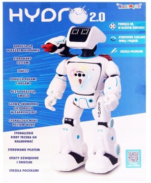 ВОДОУПРАВЛЯЕМЫЙ ГИДРО ШАГАЮЩИЙ РОБОТ СТРЕЛЯЕТ