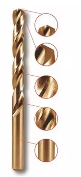 Wiertło do metalu kobaltowe DED WK04580 4,5x80mm