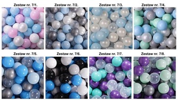 Пластиковые шарики, шарики, набор 400 штук, 7см.