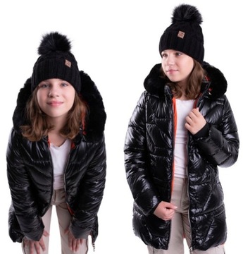 Куртка Emma GIRLS' WINTER, черная, размер 152 см