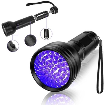 51 LED LATARKI UV, DLA MOCZU ZWIERZĄT DOMOWYCH, WYSZUKIWARKA SKORPIONÓW