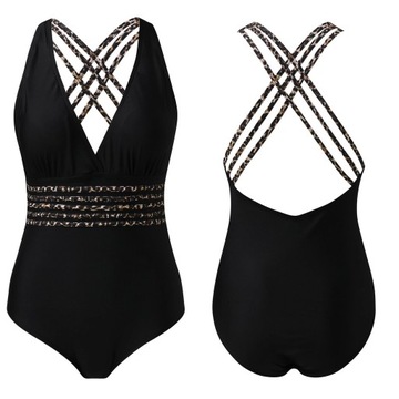 КУПАЛЬНИК ДЛЯ ПОХУДЕНИЯ ЦЕЛЬНЫЙ МОНОКИНИ НА СПИНЕ BOHO M