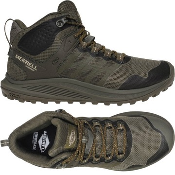 MERRELL NOVA 3 TACTICAL MID Buty MEMBRANA OLV 43,5