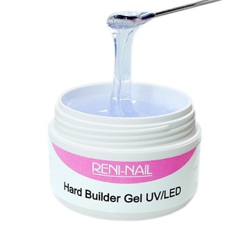 ŻEL HARD BUILDER GEL 30g / PRZEŹROCZYSTY / ŻEL BUDUJĄCY UV/LED / RENI-NAIL