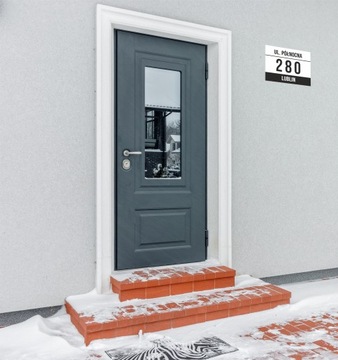 АДРЕСНАЯ ТАБЛИЧКА с номером дома 40x30 см СТРЕЛКА НОМЕРА НЕДВИЖИМОСТИ