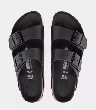 Klapki buty męskie Birkenstock Arizona BS czarne