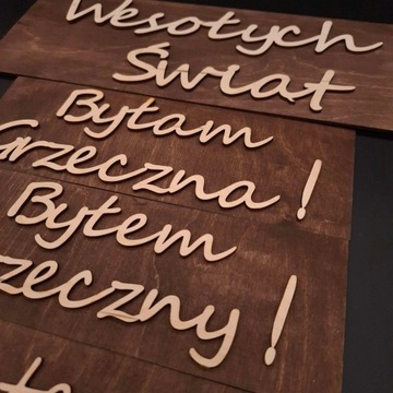 ZESTAW TABLICZEK DO ZDJĘĆ WESOŁYCH ŚWIĄT REKWIZYT DO SESJI ŚWIĄTECZNEJ 5x