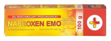 NAPROXEN Emo żel przeciwbólowy Ibuprofen 10% 100 g