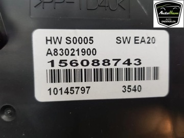 ALFA ROMEO MITO 2011 ŘÍZENÍ I SOUČÁSTKY ELEKTRICKÉ