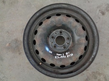 FELGA STALOWA 5x98 6Jx15H2 ET38 FIAT TIPO 2 II 2015-