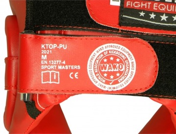 XL KTOP-PU WAKO MASTERS боксерский шлем