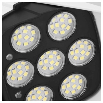 ATRAPA KAMERY SOLARNA CZUJNIK LED OGRODOWA + PILOT