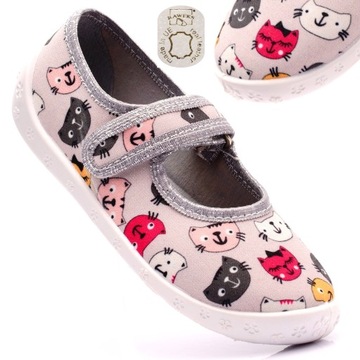 RAWEKS KAPCIE BUTY DZIECIĘCE BALERINKI KOTKI 27