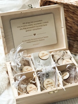 ПОДАРОК ​​ДЛЯ ПРИЧАСТИЯ, Сувенирная коробочка, ГРАВИРОВКА