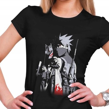 Koszulka damska Naruto Kakashi manga anime M