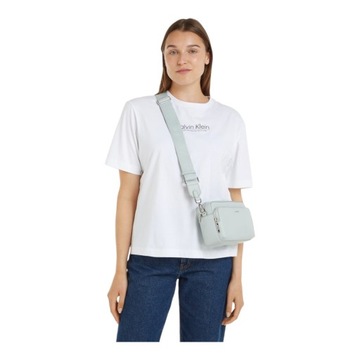 CALVIN KLEIN TOREBKA DAMSKA CK MUST CAMERA BAG SZARA