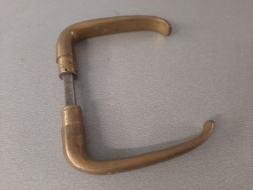 Красивая старая латунная дверная ручка, знак, ручка, дверной замок, окно, АНТИЧНЫЙ ПАМЯТНИК