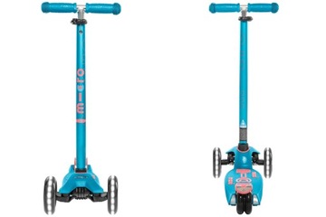 MAXI MICRO DELUXE LED AQUA Scooter
