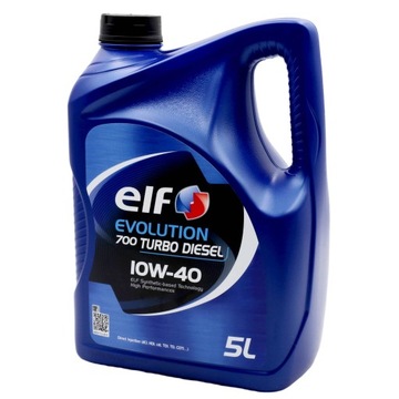 Olej Silnikowy Elf Evolution 700 Turbo Diesel 10w40 5L
