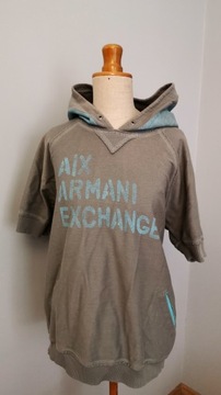 ARMANI EXCHANGE Damska Bluza, Bluzka z Kaptureml L