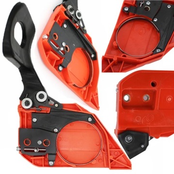 КОРПУС ТОРМОЗА С НАТЯЖИТЕЛЕМ ТОРМОЗА ДЛЯ БЕНЗИНОВОЙ ПИЛЫ 5200 4500 NAC STEEL