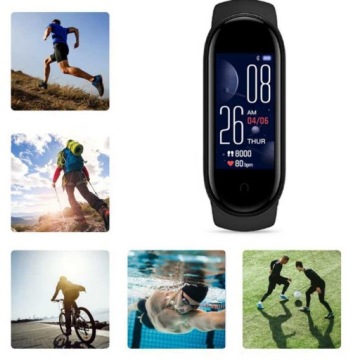 СПОРТИВНЫЙ РЕСПЕКТ SMARTBAND M5 Измеритель сердечного ритма
