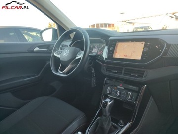 Volkswagen T-Cross SUV 1.0 TSI 110KM 2021 Volkswagen T-Cross GWARANCJA 100 BEZWYPADKOWY Automat 47tys km 1-Wlasc. Za, zdjęcie 7