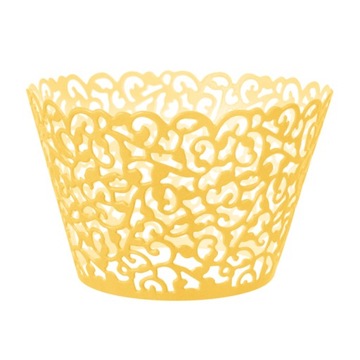 Pikery piki toppery muffinki Chrzest Święty złote