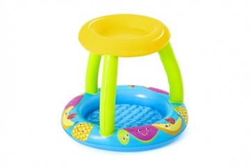 Basenik z daszkiem domek 94x89x79 Bestway basen plac zabaw dla maluszków
