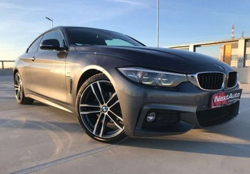 BMW Seria 4 F32-33-36 Cabrio Facelifting 420i 184KM 2019 BMW Seria 4 420i M Sport FULL LED / HEAD UP *SALON PL * F.VAT23%