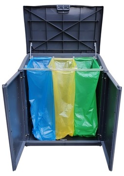 Шкаф Moby Recycling EkoŁad с крышкой для сумки